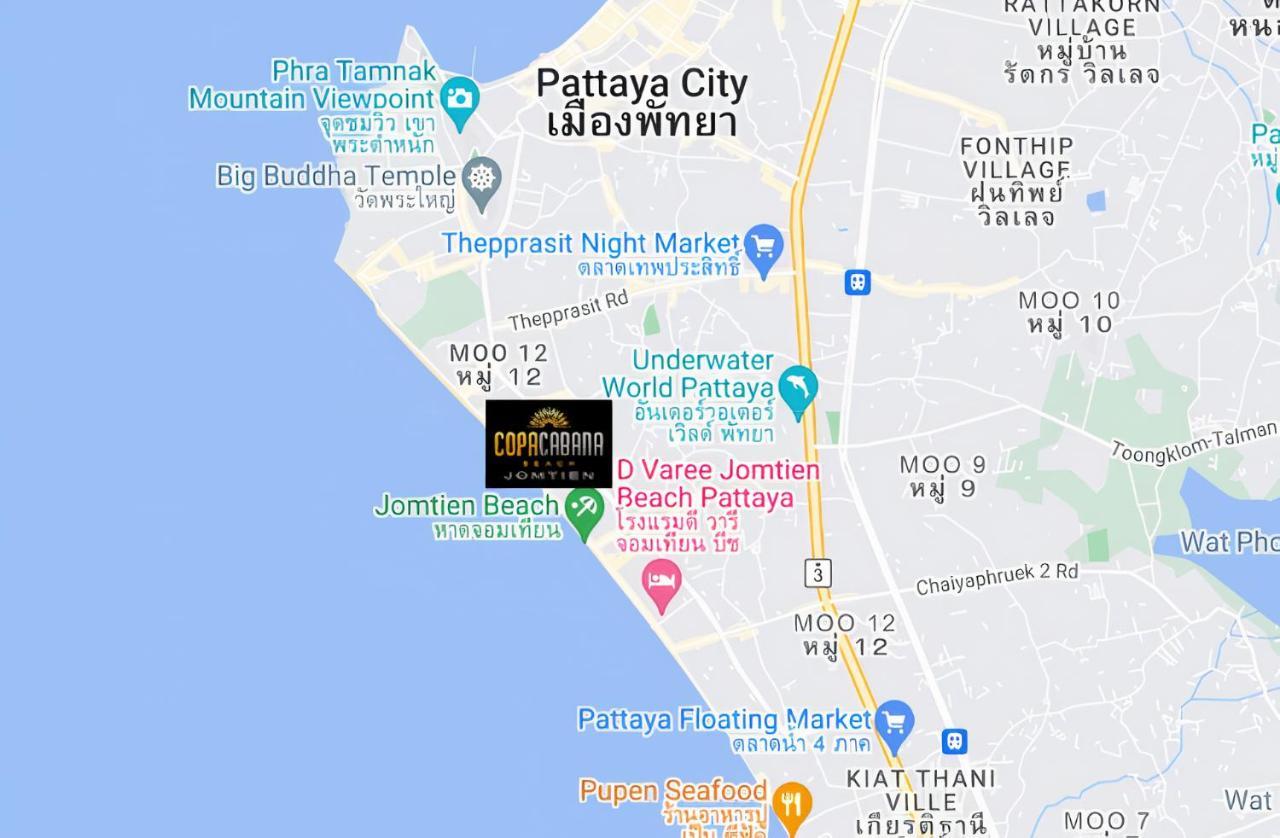 Luxury Sea View Room Beach Front Luxury Jomtien Beach Buitenkant foto